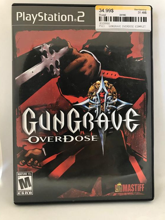GUNGRAVE OVERDOSE (COMPLETE IN BOX)