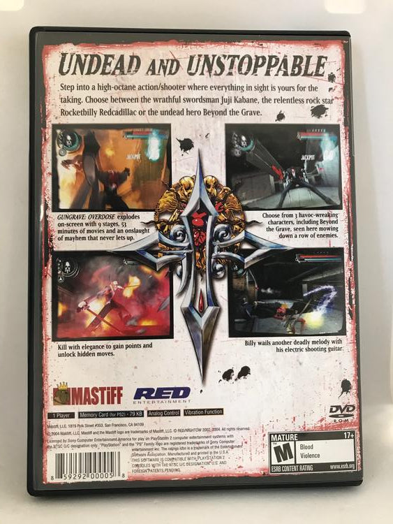 GUNGRAVE OVERDOSE (COMPLETE IN BOX)