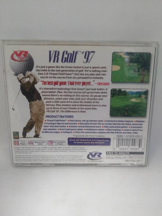 VR GOLF 97 (COMPLETE IN BOX)