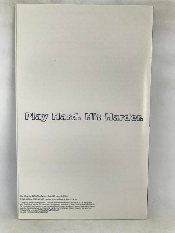 HARD HITTER TENNIS (COMPLETE IN BOX)