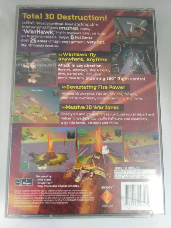 WARHAWK LONGBOX (COMPLETE IN BOX) (usagé)