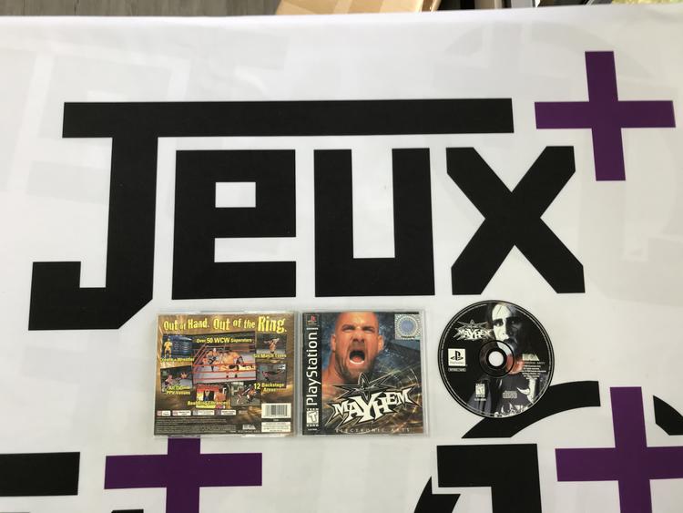 WCW MAYHEM (COMPLETE IN BOX)