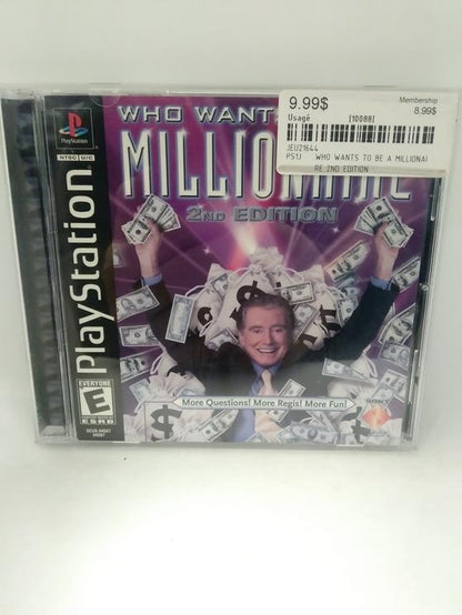 WHO WANTS TO BE A MILLIONAIRE 2ND EDITION (COMPLETE IN BOX)