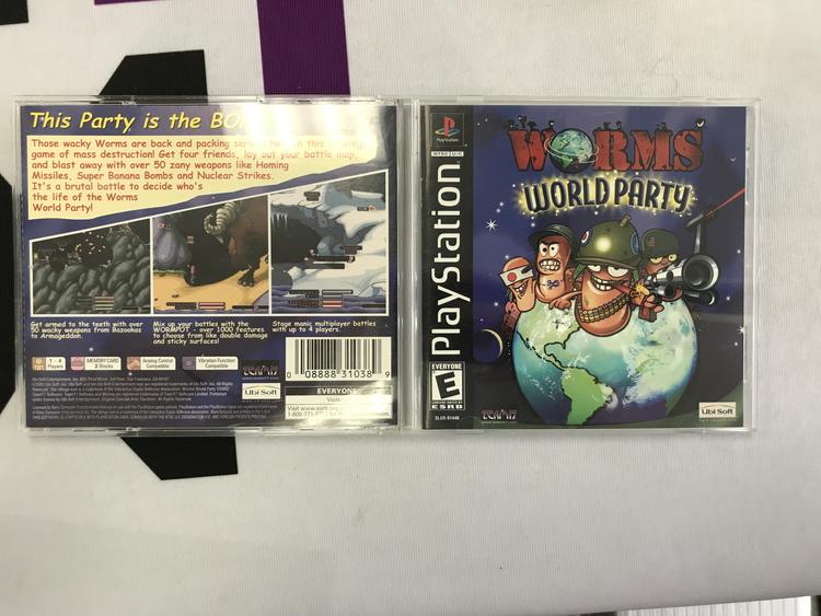 WORMS WORLD PARTY (COMPLETE IN BOX) (usagé)