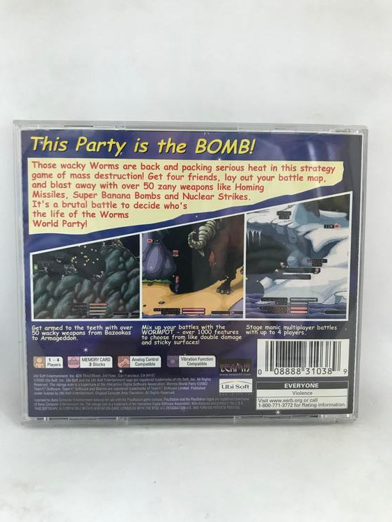 WORMS WORLD PARTY (COMPLETE IN BOX) (usagé)
