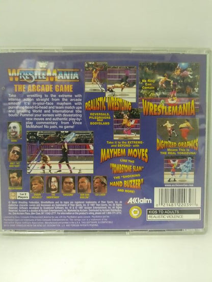 WWF WRESTLEMANIA THE ARCADE GAME GREATEST HITS (COMPLETE IN BOX) (usagé)