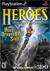 HEROES OF MIGHT AND MAGIC QUEST FOR THE DRAGONBONE STAFF (WITH BOX) (usagé)