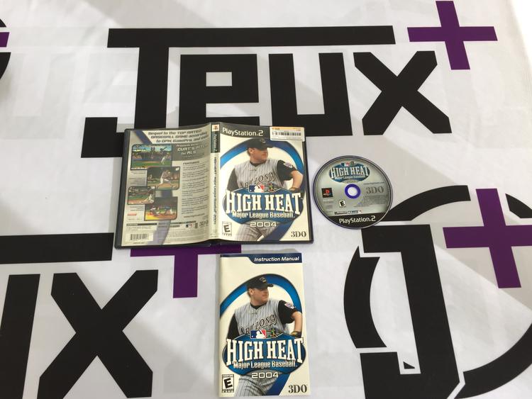 HIGH HEAT MAJOR LEAGUE BASEBALL 2004 (COMPLETE IN BOX)