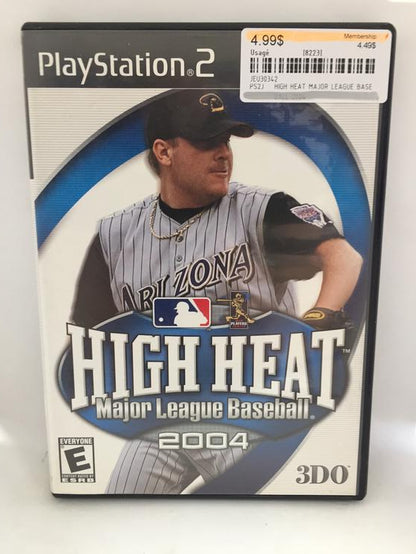 HIGH HEAT MAJOR LEAGUE BASEBALL 2004 (COMPLETE IN BOX)