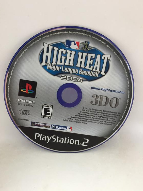HIGH HEAT MAJOR LEAGUE BASEBALL 2004 (COMPLETE IN BOX)