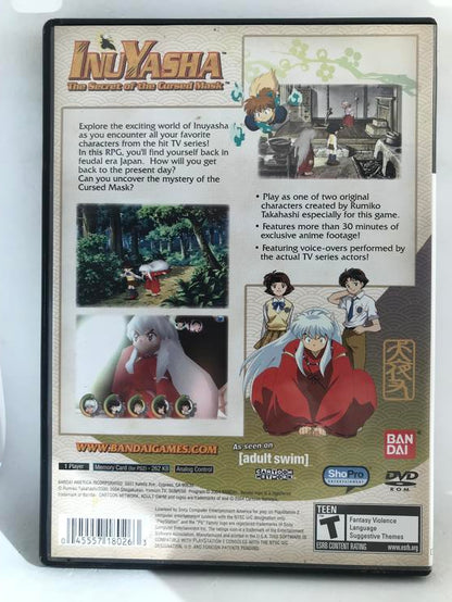 INUYASHA SECRET OF THE CURSED MASK (WITH BOX) (usagé)