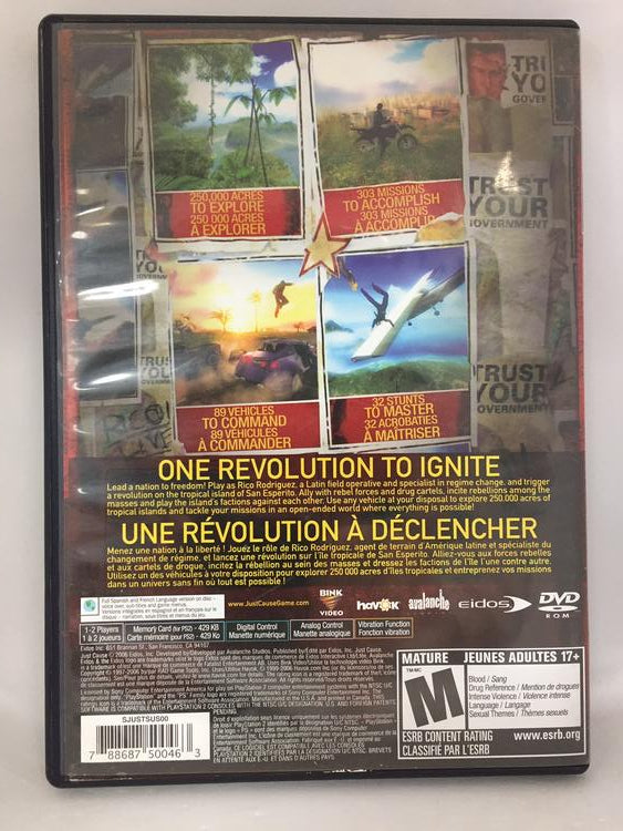 JUST CAUSE (WITH BOX)