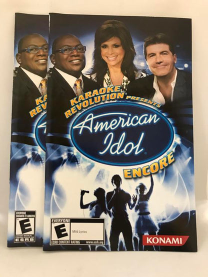 KARAOKE REVOLUTION AMERICAN IDOL ENCORE (COMPLETE IN BOX) (usagé)