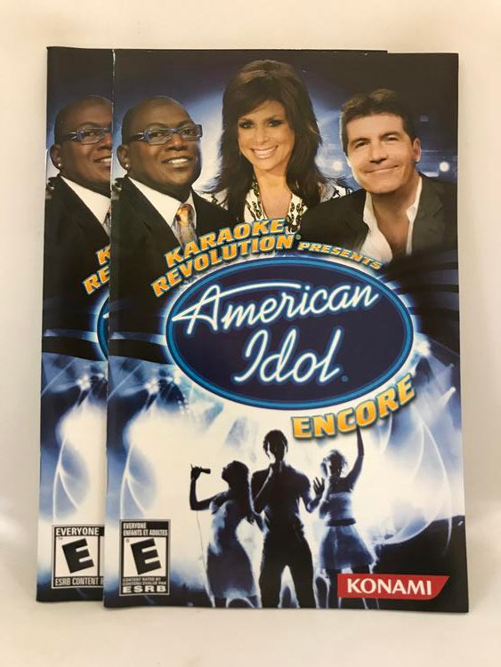 KARAOKE REVOLUTION AMERICAN IDOL ENCORE (COMPLETE IN BOX) (usagé)