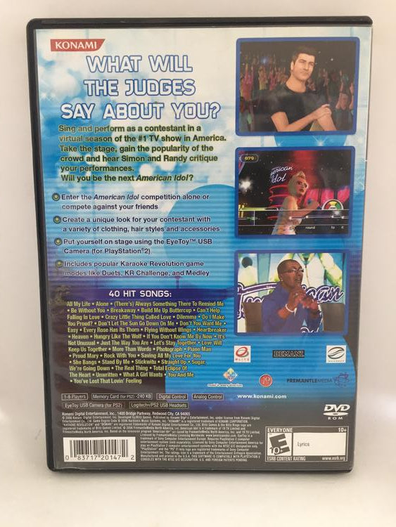 KARAOKE REVOLUTION PRESENT AMERICAN IDOL ENCORE 2 (COMPLETE IN BOX) (usagé)