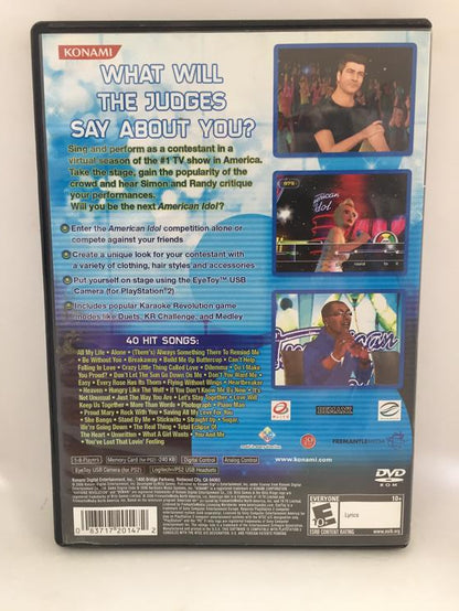 KARAOKE REVOLUTION PRESENT AMERICAN IDOL ENCORE 2 (COMPLETE IN BOX) (usagé)