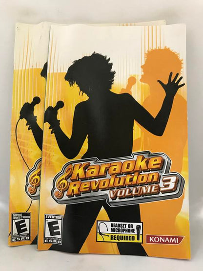 KARAOKE REVOLUTION VOLUME 3 (COMPLETE IN BOX)