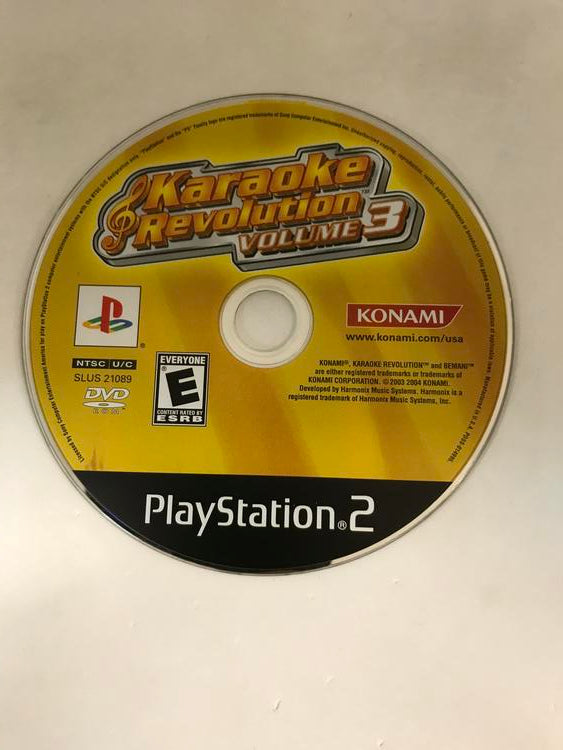 KARAOKE REVOLUTION VOLUME 3 (COMPLETE IN BOX)
