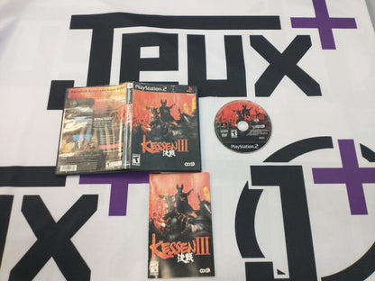 KESSEN 3 (COMPLETE IN BOX) (usagé)