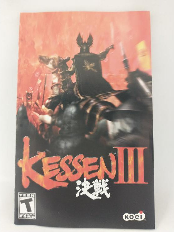 KESSEN 3 (COMPLETE IN BOX) (usagé)