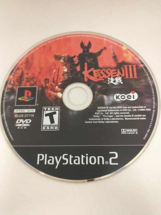 KESSEN 3 (COMPLETE IN BOX) (usagé)
