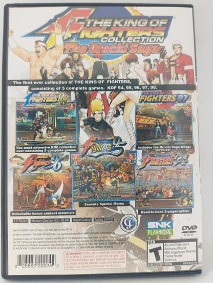 KING OF FIGHTERS COLLECTION THE OROCHI SAGA (COMPLETE IN BOX) (usagé)