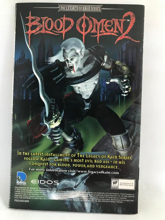 LEGACY OF KAIN SOUL REAVER 2 (COMPLETE IN BOX) (usagé)