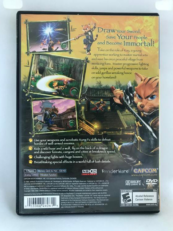 LEGEND OF KAY (COMPLETE IN BOX)