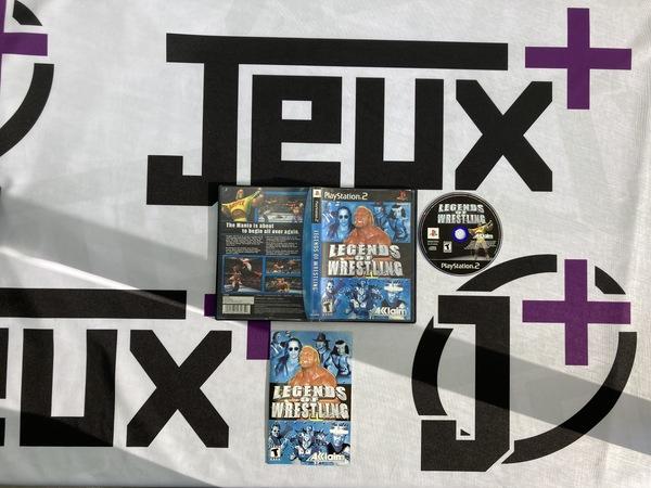 LEGENDS OF WRESTLING (COMPLETE IN BOX)