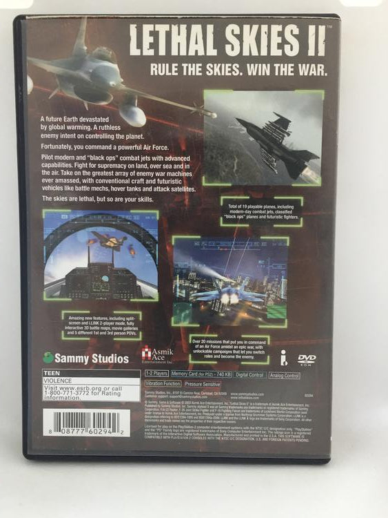 LETHAL SKIES II (WITH BOX) (usagé)