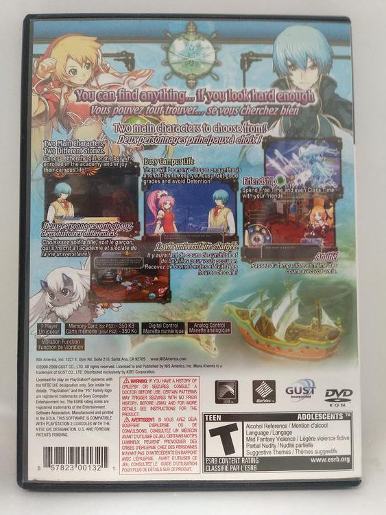 MANA KHEMIA 2 FALL OF ALCHEMY (COMPLETE IN BOX) (usagé)