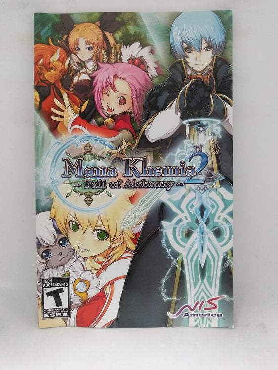 MANA KHEMIA 2 FALL OF ALCHEMY (COMPLETE IN BOX) (usagé)