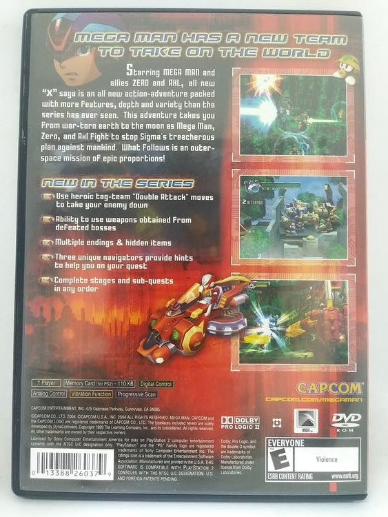MEGA MAN X8 (COMPLETE IN BOX) (usagé)