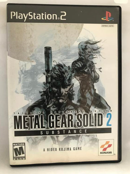 METAL GEAR SOLID 2 SUBSTANCE (COMPLETE IN BOX) (usagé)