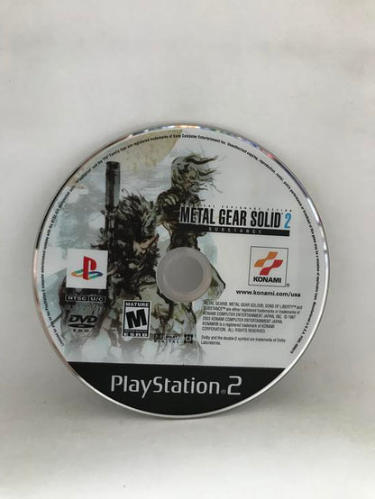 METAL GEAR SOLID 2 SUBSTANCE (COMPLETE IN BOX) (usagé)