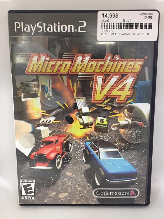 MICRO MACHINES V4 (WITH BOX) (usagé)