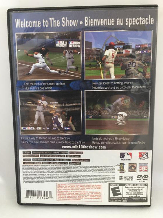MLB 10 THE SHOW (COMPLETE IN BOX)