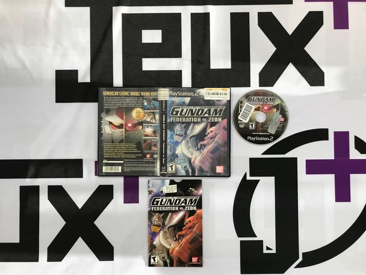 MOBILE SUIT GUNDAM FEDERATION VS. ZEON (COMPLETE IN BOX) (usagé)