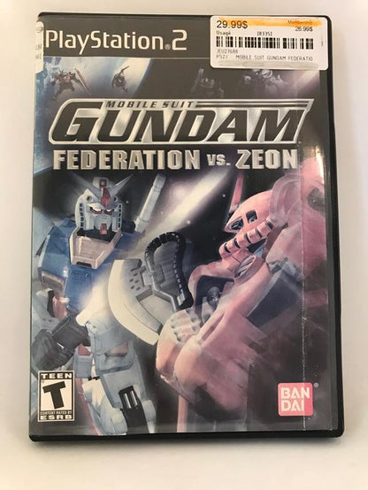 MOBILE SUIT GUNDAM FEDERATION VS. ZEON (COMPLETE IN BOX) (usagé)