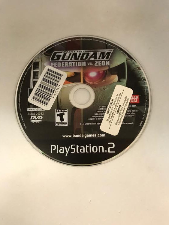 MOBILE SUIT GUNDAM FEDERATION VS. ZEON (COMPLETE IN BOX) (usagé)