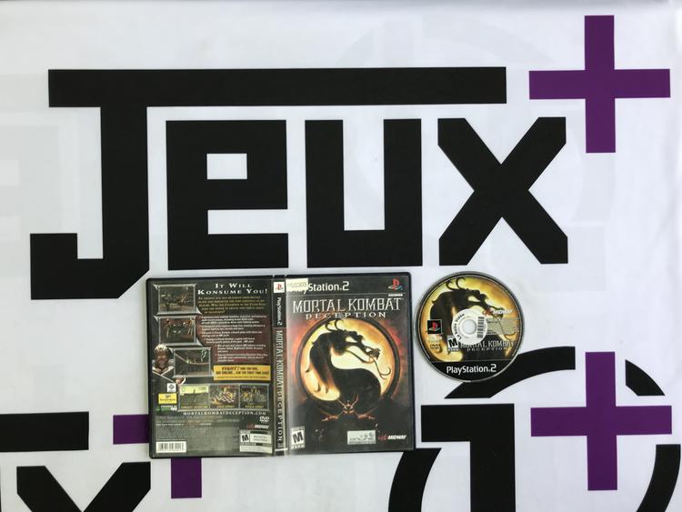 MORTAL KOMBAT DECEPTION (WITH BOX) (usagé)