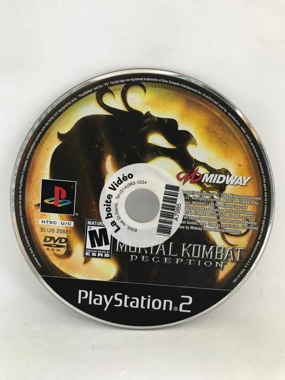 MORTAL KOMBAT DECEPTION (WITH BOX) (usagé)