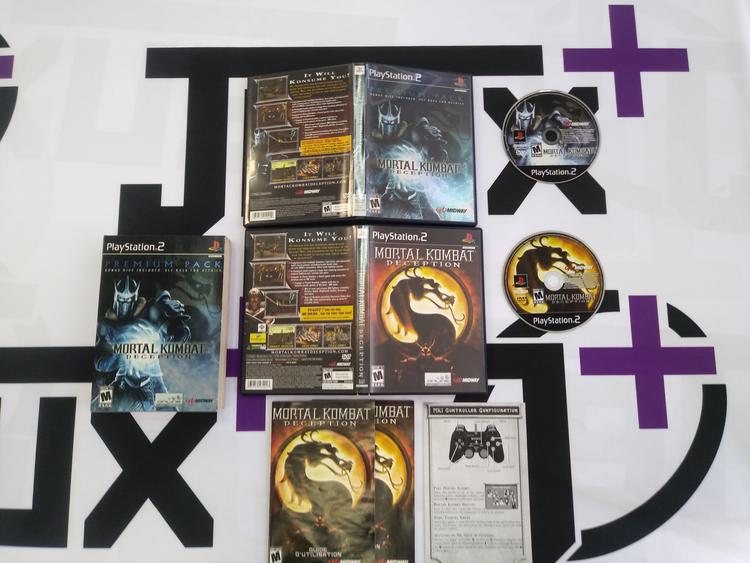 MORTAL KOMBAT DECEPTION PREMIUM PACK (COMPLETE IN BOX) (usagé)