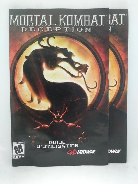 MORTAL KOMBAT DECEPTION PREMIUM PACK (COMPLETE IN BOX)