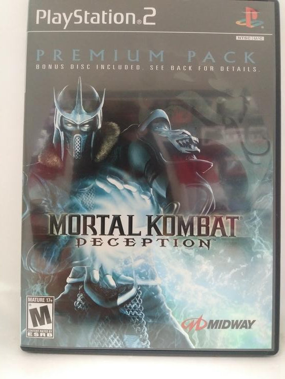 MORTAL KOMBAT DECEPTION PREMIUM PACK (COMPLETE IN BOX) (usagé)