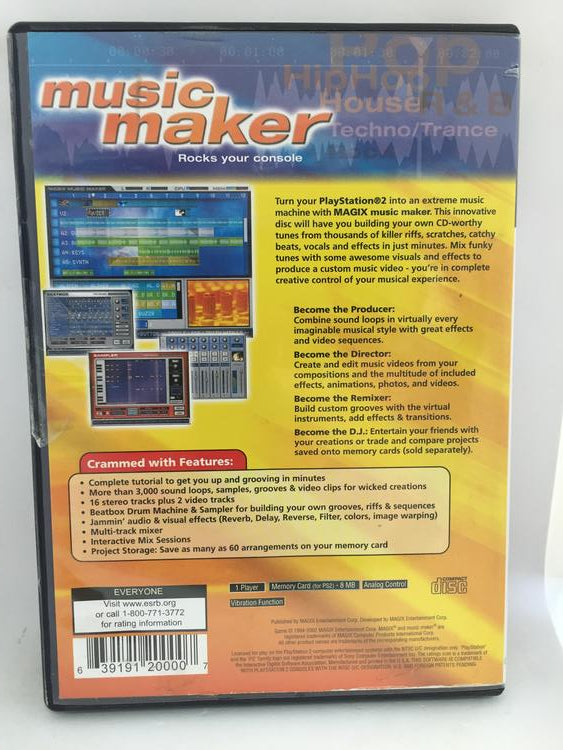 MUSIC MAKER (COMPLETE IN BOX) (usagé)