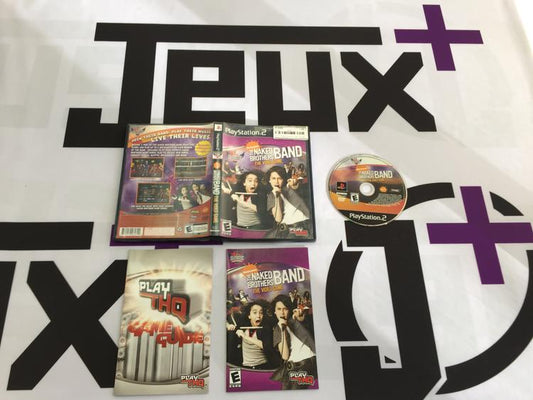 NAKED BROTHERS BAND THE VIDEO GAME (COMPLETE IN BOX) (usagé)