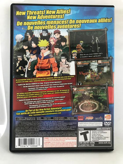 NARUTO UZUMAKI CHRONICLES 2 (WITH BOX) (usagé)