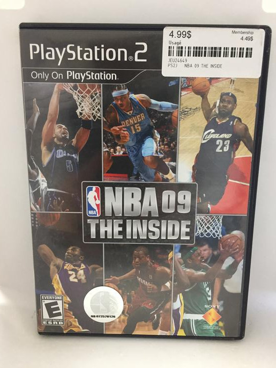 NBA 09 THE INSIDE (WITH BOX) (usagé)