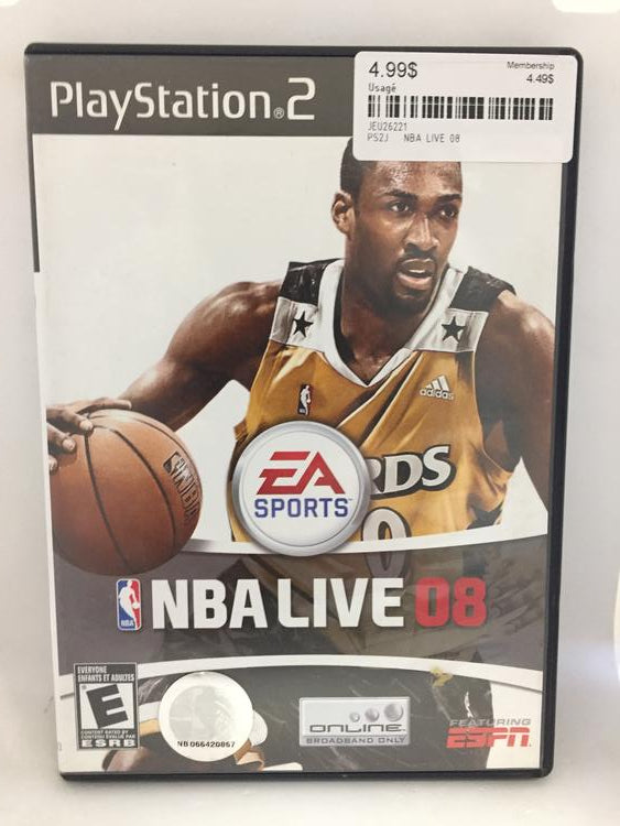 NBA LIVE 08 (COMPLETE IN BOX)